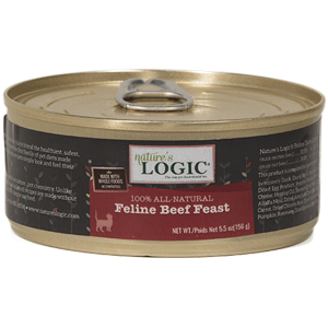 Natures Logic Beef Canned Cat Food 24/5.5 oz Natures Logic, natures logic, Beef, Canned, Cat Food